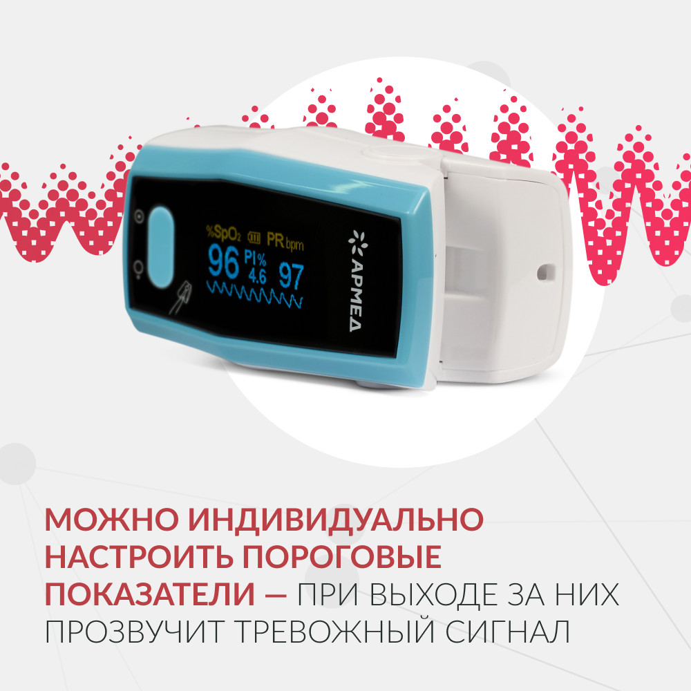 ПУЛЬСОКСИМЕТР Armed А300 (-)