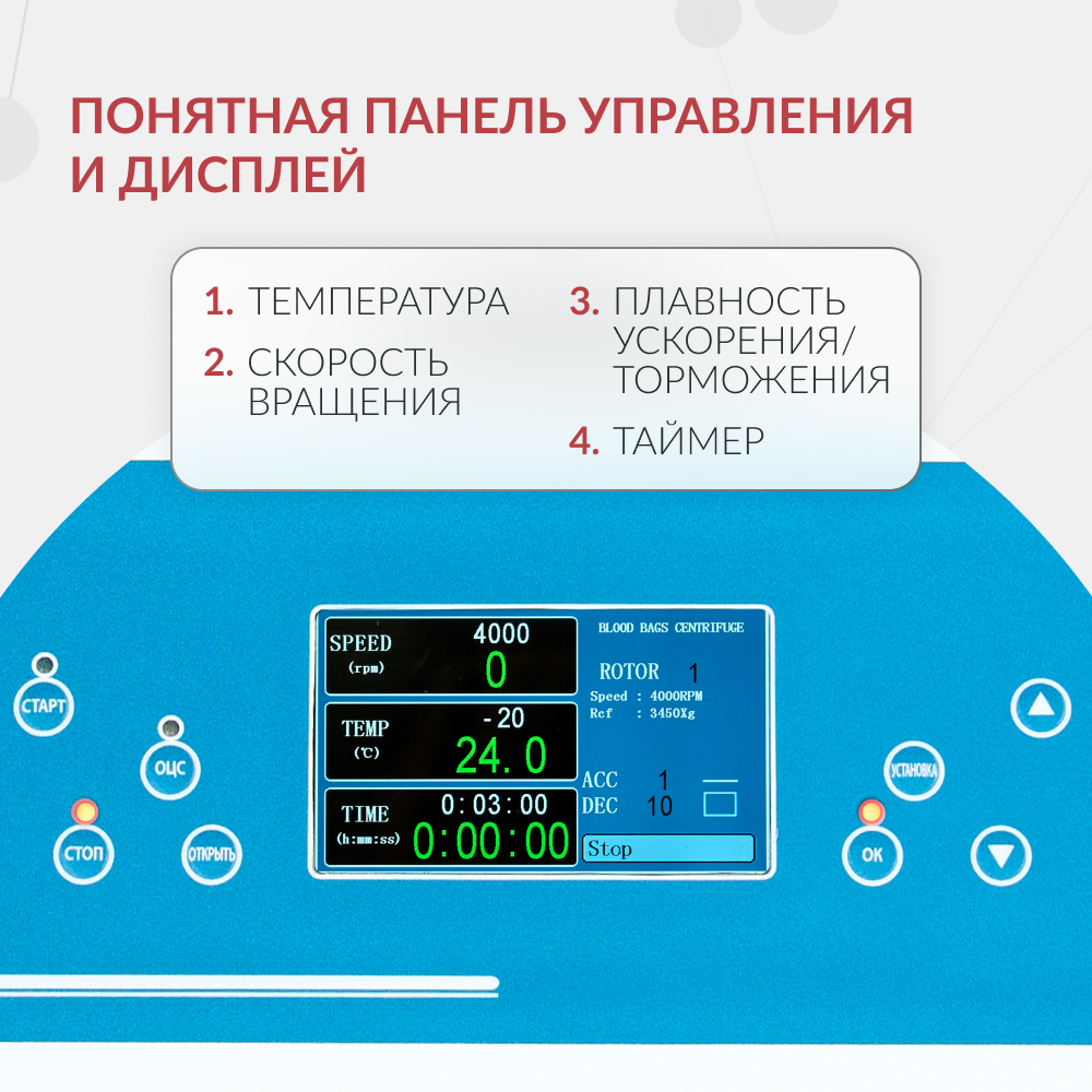 ЦЕНТРИФУГА LC-06F рефрижераторная «Armed» (-)