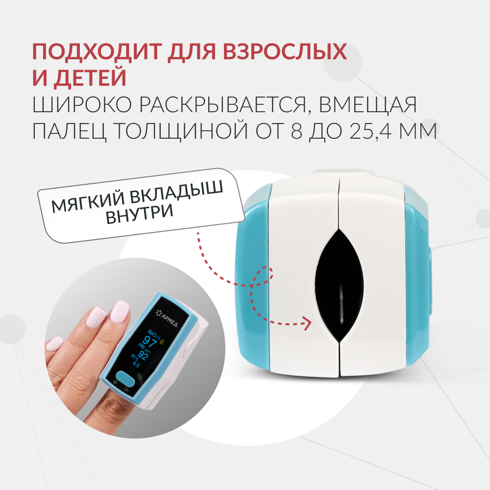 ПУЛЬСОКСИМЕТР Armed А300 (-)