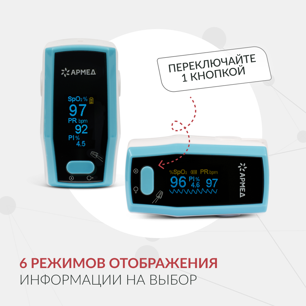 ПУЛЬСОКСИМЕТР Armed А300 (-)